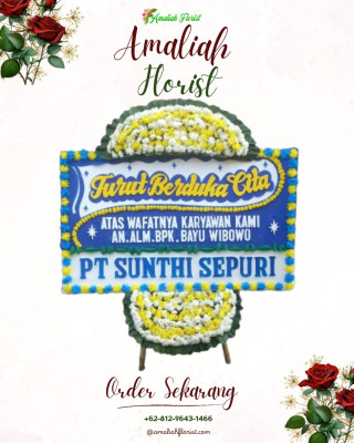 Papan Bunga Duka di Kramatmulya