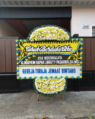 Papan Bunga Duka di Kramatmulya