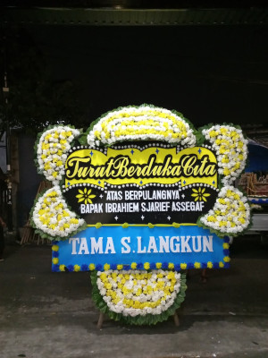Papan Bunga Duka di Kramatmulya